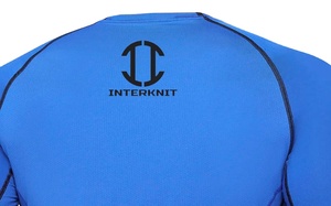 Chemises de sport pour hommes, respirantes, légères, extensibles, 92% polyester, 8% élasthanne, coupe ajustée, anti-irritation, compression - Product Image 4