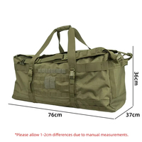 Sac à dos tactique pour hommes Sac à dos tactique noir Gym Sports Randonnée en plein air Sac à dos tactique Sac d'assaut