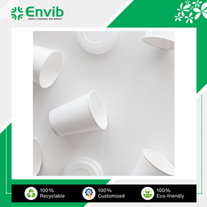 Serigrafía de calidad de primera clase ampliamente vendida, vasos de papel de pared simple de 12oz con embalaje personalizado disponible - Product Image 2