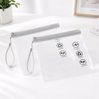 Sacs Ziplock en EVA de luxe sur mesure OEM, pochettes en EVA givrées avec logo imprimé personnalisé pour bijoux et accessoires, emballage à marque privée