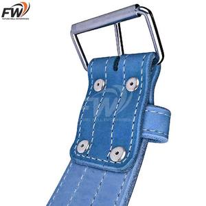 Cinturón de levantamiento de pesas de cuero genuino, soporte para la espalda de 6 pulgadas, antideslizante, ajustable, protección integral para entrenamiento de fuerza - Product Image 3