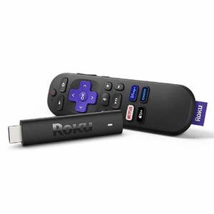 מוט <span class=keywords><strong>roku</strong></span> הנחה מקל +-מכשיר הזרמת HD-4K-HDR עם לטווח ארוך אלחוטי וקול מרחוק עם בקרת טלוויזיה