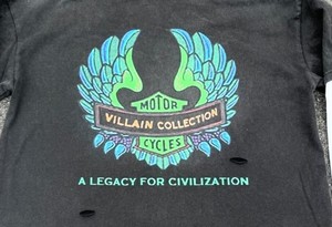 Camiseta personalizada de algodón vintage rasgada de doble capa de manga larga con piedra desgastada y lavado con ácido, fardo de ropa con serigrafía antiarrugas - Product Image 3