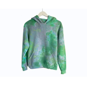 Artista personalizado Casual sudaderas con capucha en blanco personalizado hombres francés Terry liso sudaderas con capucha Tie Dye algodón Sudadera con capucha para hombres con logotipo bordado - Product Image 4