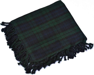 Tartan Fly Plaid de Wallace de alta calidad a la venta Tartan Fly Plaid para hombres está hecho de acrílico 80% y 20% lana Tartan Fly Plaids - Product Image 1