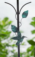 Patung Dekorasi Rumah Logam Daun Hijau Modern Elegan Terlaris, Hiasan Taman Bunga Matahari, Seni Lukis untuk Halaman