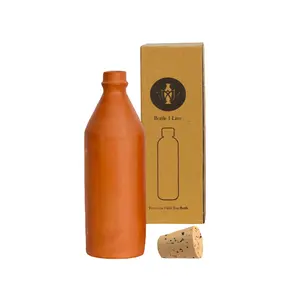 Hot Deal Ton wasser flaschen mit Holzdeckel und 1 LTR-Flasche von indischen Exporteuren Niedrigste Preise