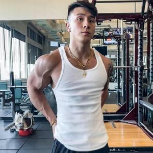 Nuevo Chaleco de algodón de verano para hombres, pijamas deportivos informales para la familia, Top ajustado para exteriores, chaleco transpirable de secado rápido - Product Image 2