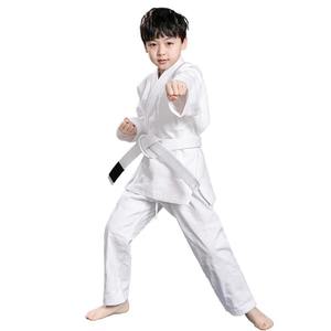Algodón perla tejido niños Bjj Gi niños Kimono De Jiu Jitsu con pantalón transpirable Bjj uniforme de artes marciales - Product Image 4