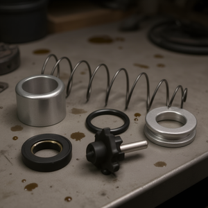 Clé à chocs pneumatique Hazet modèle 2013, accessoire pour outils pneumatiques, unité de valve - Product Image 3