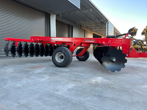 Matériel agricole : Charrues à disques 3 disques pour tracteur Massey Ferguson, usage de construction, avec disques décalés 32+1, moteur neuf, engrenage, télécommande - Product Image 4