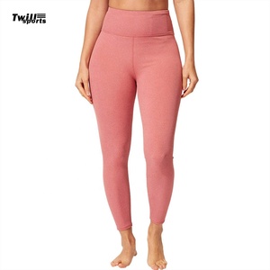 Mallas deportivas de cintura alta para gimnasio, ropa de Yoga personalizada de alta calidad con glúteos, mallas negras de entrenamiento para mujer - Product Image 5