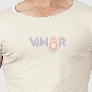 T-shirts à impression personnalisée pour hommes T-shirt à logo personnalisé T-shirt d'été pour hommes T-shirt à manches courtes de couleur unie T-shirt personnalisé en coton - Product Image 6