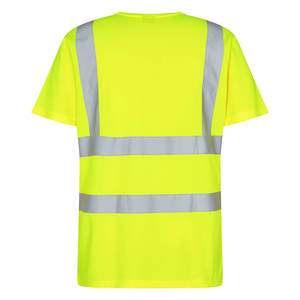T-shirts de travail réfléchissants personnalisés pour hommes 2026 – Tissu tricoté avec bande réfléchissante de sécurité – Vêtements de travail OEM - Product Image 6