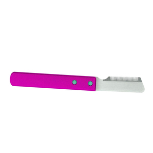 Cuchillo removedor de pelo profesional personalizado de alta calidad, herramientas de herrador hechas en Pakistán para pelar mascotas - Product Image 6