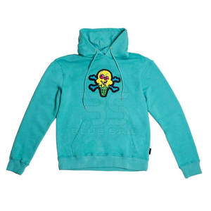 Sweat à capuche pour hommes OEM design personnalisé pull-over simple broderie sweats à capuche pour hommes vente en gros - Product Image 1