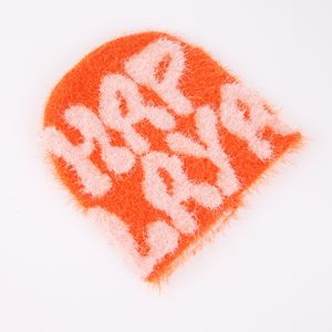 Vente en gros 100% laine de qualité supérieure cheveux longs fourrure Mohair Beanie chapeaux avec sensation de fourrure de lapin pour un usage quotidien - Product Image 3