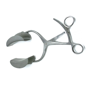 Retractor Abdominal Collin con Dos Hojas Autoestables de Acero Inoxidable, Juego de Instrumentos Manuales - Product Image 3