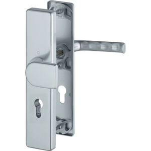 HOPPE Schutzgarnitur London 78G/2222A/2440/113 Aluminium F1 72mm 37-42mm <b>Storage</b> <b>Lockers</b> - Product Image 1