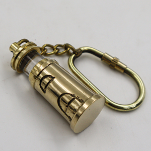 Lighthouse Design Lightweight Durable Pewter Metal <b>Keychain</b> Letterpress Printing Key Holder for Sea Lovers Perfect Gift Made - Product Image 4