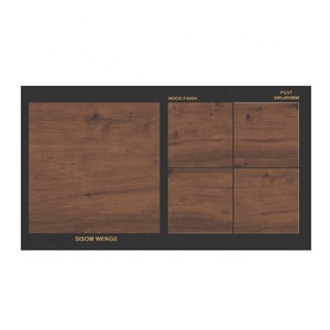 Carreaux de bureau vitrifiés numériques de haute qualité 800X800 cm 80X80mm salon sol en porcelaine mur finition bois moderne brique réfractaire - Product Image 6