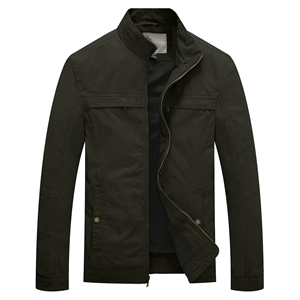 Custom OEM Design 100% Cotton Men's Solid Dark Brown Color <b>Slim</b> <b>Fit</b> <b>Jackets</b> With Pockets <b>Jacket</b> Surplus Stocks From Bangladesh - Product Image 5