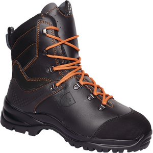 Botas de Seguridad Forestales Kailash Negras/Naranjas Talla 44 Cuero Liso S3 HRO CI HI SRC - Product Image 2