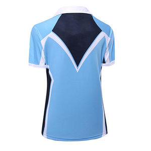 เสื้อโปโลโพลีเอสเตอร์ยืดได้สำหรับขี่ม้า ดีไซน์ใหม่ 2025 สำหรับผู้ชายและผู้หญิง ปรับแต่งสี ขนาด และโลโก้ได้ - Product Image 2