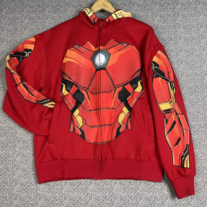 OME Service Plus Size Sudaderas con capucha para hombre Sudaderas con cremallera completa Sublimación de manga larga Sudaderas con capucha para hombre con estampado personalizado EE. UU. - Product Image 3