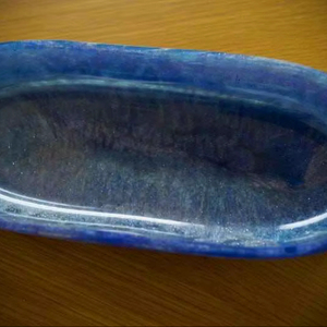 ถาดเรซิ่นตกแต่งหลากสี ถาดจัดระเบียบเครื่องสำอาง ของตกแต่งบ้าน ถาดเรซิ่นทรงรี ถาดวางของบนโต๊ะเครื่องแป้ง คุณภาพสูง - Product Image 1