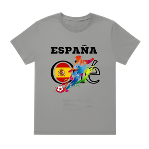 T-Shirt Unisex 100% Cotone 210GSM Stile Casual Peso del Tessuto 240 Grammi Qualità Premium T-Shirt Personalizzate con Stampa Serigrafica - Product Image 2