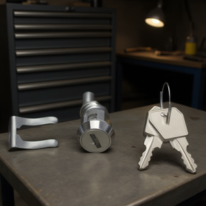 Hazet 2-Keys Cylinder Lock for <b>Tool</b> <b>Trolley</b> <b>Tool</b> Cabinets Product - Product Image 3