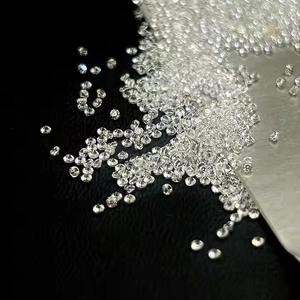 Naturel Lâche Rond Brillant Coupe Diamant DEF Blanc VVS1 1.25MM 1.00 CTW Pierres Certifiées Fabricant Inde - Product Image 3