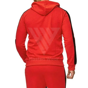 Ensemble de survêtement de sport pour homme, veste et pantalon, ensemble de sport deux pièces, survêtement de jogging uni à séchage rapide - Product Image 5