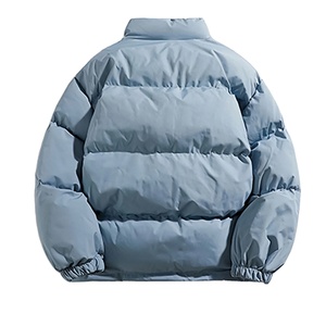 เสื้อแจ็คเก็ตบุนวมทรงโอเวอร์ไซส์สำหรับผู้ชาย ออกแบบโลโก้ตามสั่ง ขายส่ง พร้อมปักโลโก้ตามต้องการ เสื้อแจ็คเก็ตพัฟเฟอร์สตรีทแวร์สำหรับฤดูหนาว - Product Image 2