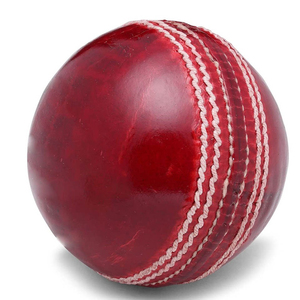Pelota de críquet roja/pelotas de críquet de cuero recoloreadas para practicar-Grado A-pelota de críquet deportiva de buena calidad cosida a mano - Product Image 6