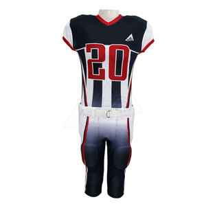 Ensembles d'uniformes de football américain personnalisables pour adultes Design respirant Nom du joueur Équipement d'équipe Tailles Plus Vêtements de football américain - Product Image 2