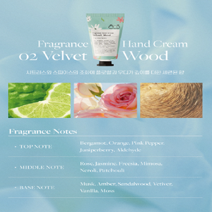 Crema de Manos con Ácido Hialurónico y Fragancia a Madera de Terciopelo para Todo Tipo de Piel en Tubo - Product Image 2