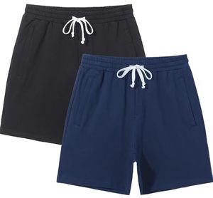 Short de sport actif pour hommes avec doublure respirante 2-en-1, logo personnalisé, poches à motif solide-Short de musculation Fitness vente en gros - Product Image 1