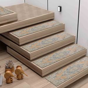 Alfombra Estampada: Moderna, Fácil de Limpiar, Tonos Suaves, para Entrada, Alfombra para Escalones - Product Image 5