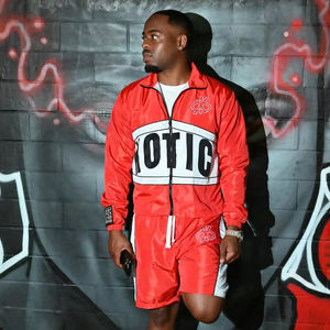 Ropa de calle bordada con logotipo personalizado de fábrica, chándal de 2 piezas para hombre, Conjunto de jogging para hombre, ropa deportiva, conjuntos de talla grande para hombre - Product Image 1