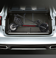 Scooter électrique en alliage d'aluminium Warehouse J-33 - Pliable, étanche, moteur sans balais, suspension intégrale, 50 km/h, batterie au lithium 1600W
