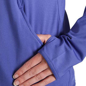 Vente en gros personnalisée couleur unie quart de fermeture éclair respirant Performance Golf pull Sports Fitness 1/4 quart de fermeture éclair pour les femmes - Product Image 5