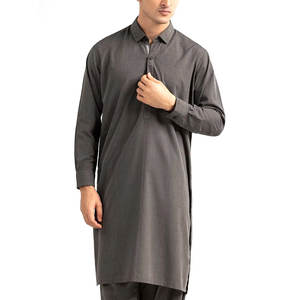 En gros Usine Hommes de Casual Musulman Pakistanais Shalwar Kameez Robe/Nouveau Design Confortable Hommes Shalwar Kameez - Product Image 3