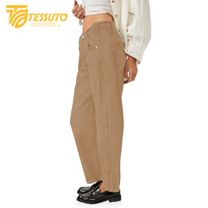 Women's High-Waisted Cargo Pants Stylish High-Waist Denim <b>Jeans</b> - Product Image 3