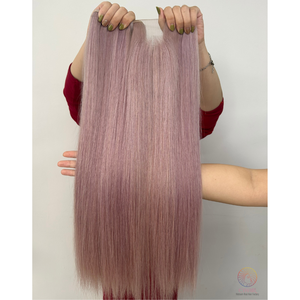 Double Standard # MA pour les paquets de cheveux humains 55cm avec fermeture 2x4 100% Bone Straight Hair Loose Deep Wave Italian Curl - Product Image 5