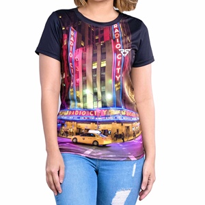 Best Quality V-Neck Printing Wholesale High Quality Women Plain T Shirts <b>White</b> <b>Tee</b> Shirt Custom - Product Image 1
