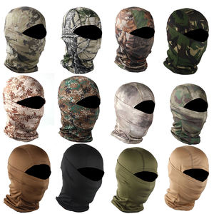 2025 cagoule de Sublimation personnalisée cagoule d'hiver pour le ski couleur unie crâne casquette masque brosse polaire sueur cagoule - Product Image 6
