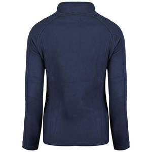 Chaqueta de lana Polar con cuello levantado y cremallera para todas las estaciones para mujer Indemand, nueva chaqueta transpirable de peso pesado con logotipo personalizado - Product Image 3