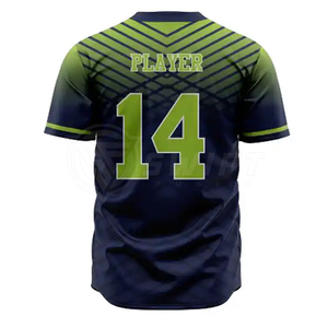 Uniformes de baseball et de softball de haute qualité du fabricant, 100% polyester, durables, respirants, séchage rapide, antibactériens, pour le sport - Product Image 5
